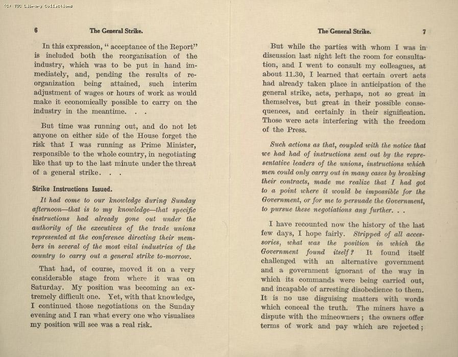 The General Strike - How the Government met the challenge