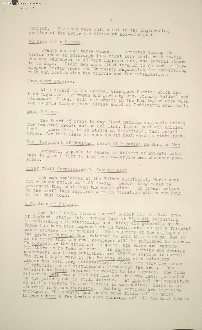 Wireless Bulletin, 7 May 1926, 9.30pm