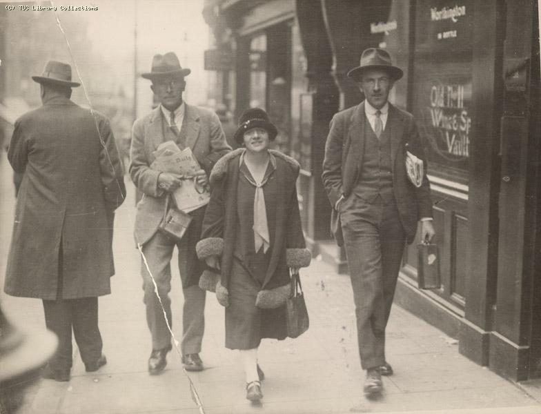 Miss Wilkinson and Lt Col Malone, 1926