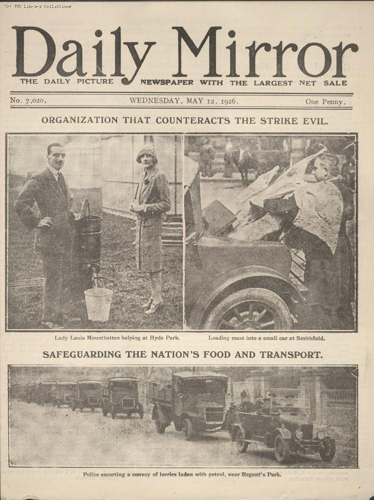 Daily Mirror, 12 May 1926