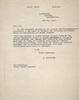 Letter - from  J. Robertson to The Secretary, TUC, re: Peace Moves