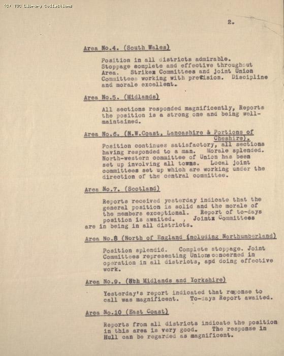 Daily Report - Miners Lock Out, 5 May 1926