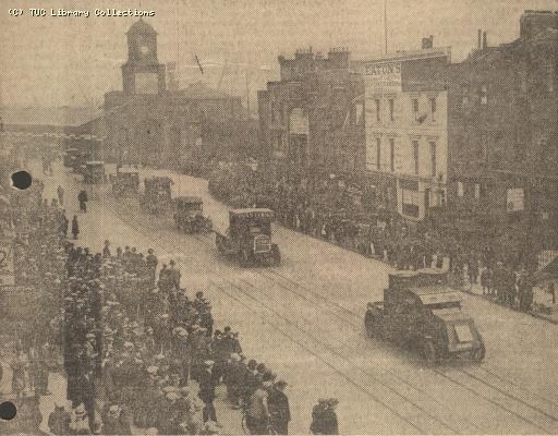 Daily Telegraph, (food convoy)   14 May 1926