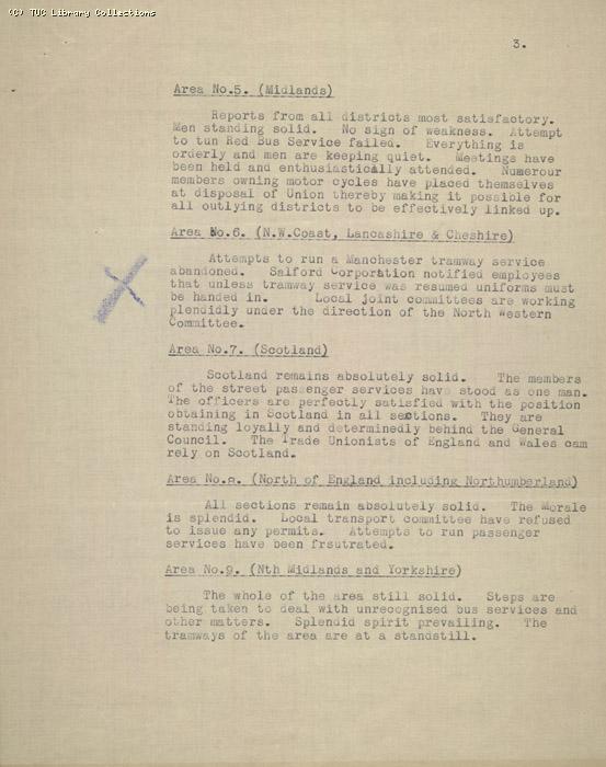 Daily Report -no. 2 TGWU,  6 May 1926
