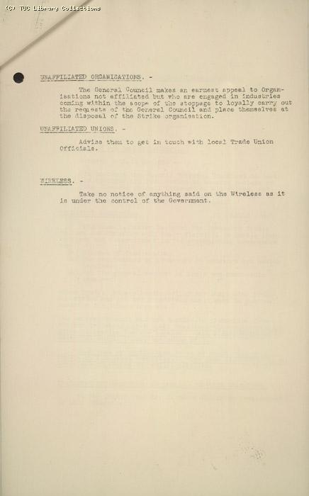 M.D. 25 & 29 , Decisions 1-4 May 1926