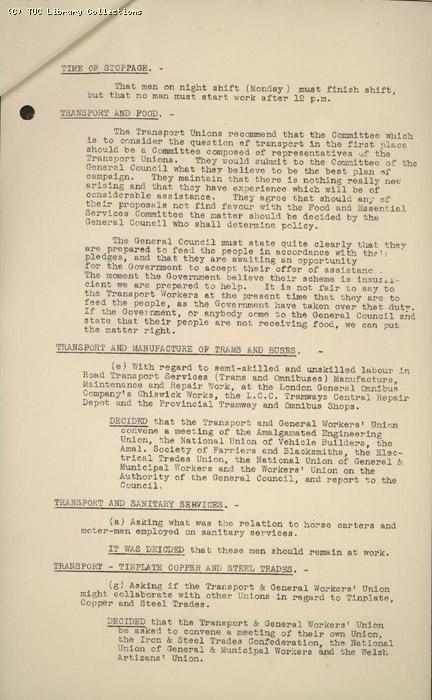 M.D. 25 & 29 , Decisions 1-4 May 1926