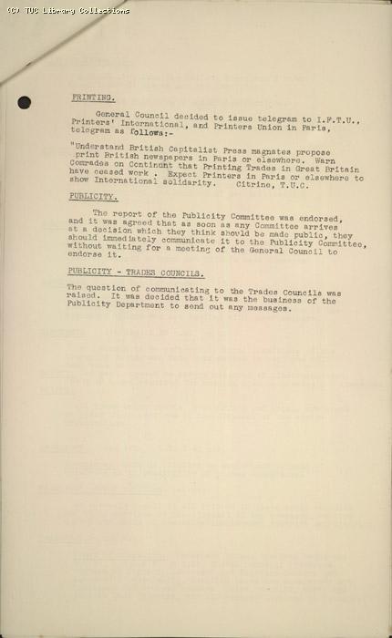 M.D. 25 & 29 , Decisions 1-4 May 1926
