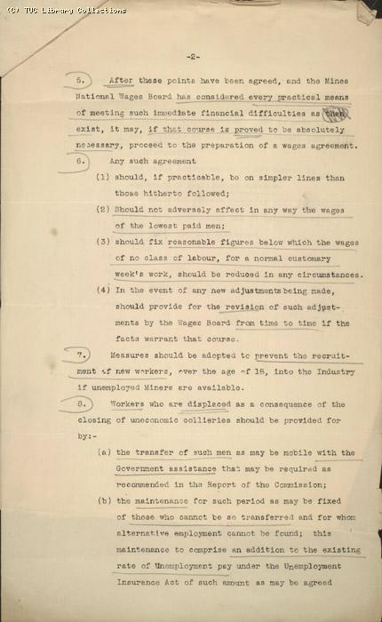 Draft Proposals, 11 May 1926