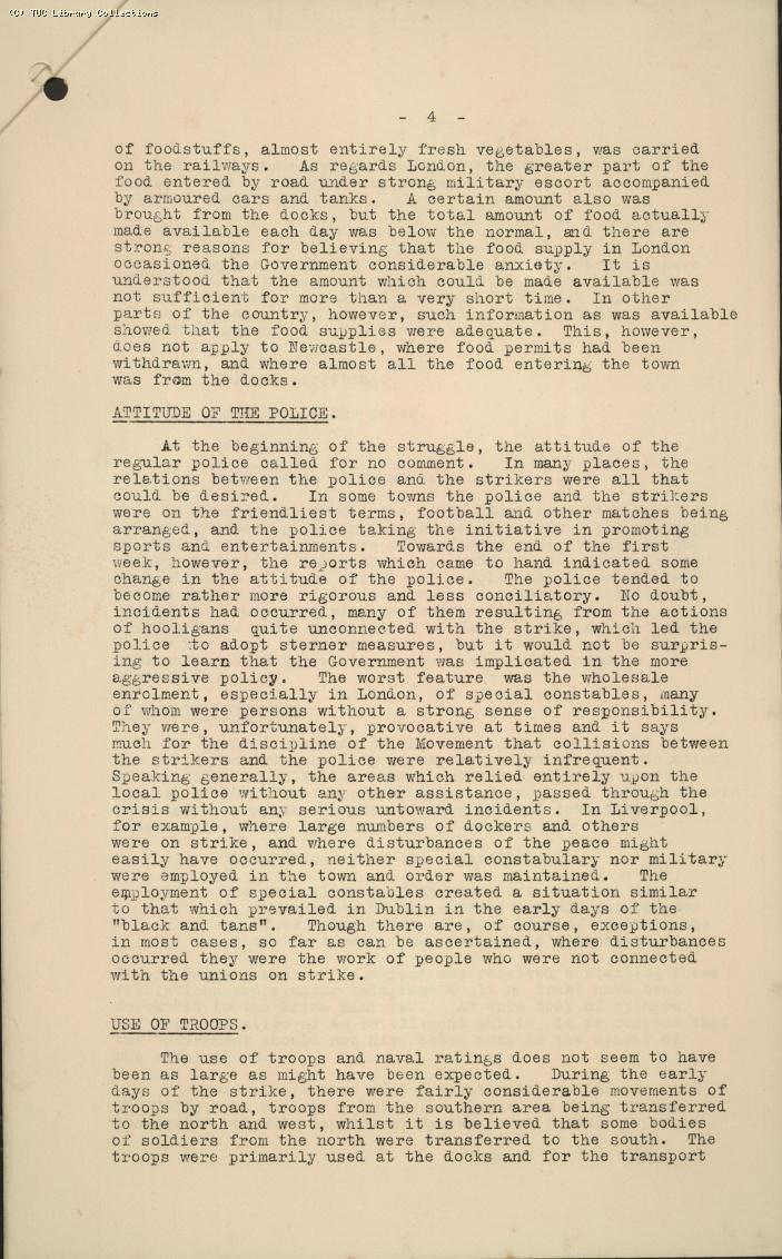 Report -  GC, Intelligence Ctte, 14 June 1925-26