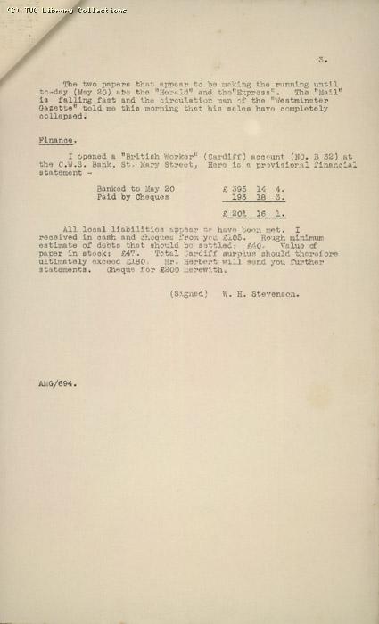 Report - GC 14/3/1925-26