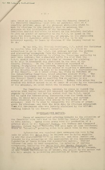 Report - GC 14/3/1925-26