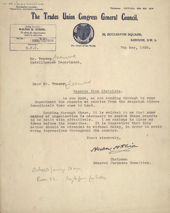 Letter - from Elvin, 7 May 1926