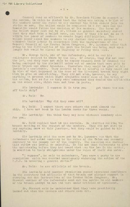 Minutes - TUC/Soc, 15 June 1926