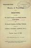 Minutes - Proc . Meeting 19 August 1926