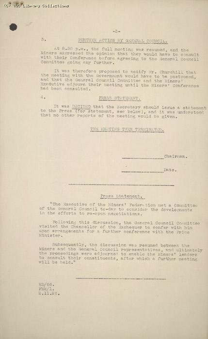 Minutes -Ctte.1, 29 October 1926