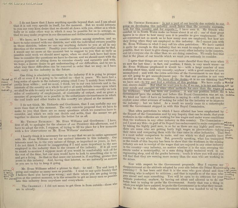 Mining Crisis and National Strike,1925/26 - MFGB Minutes 11 March to 1 April 1926