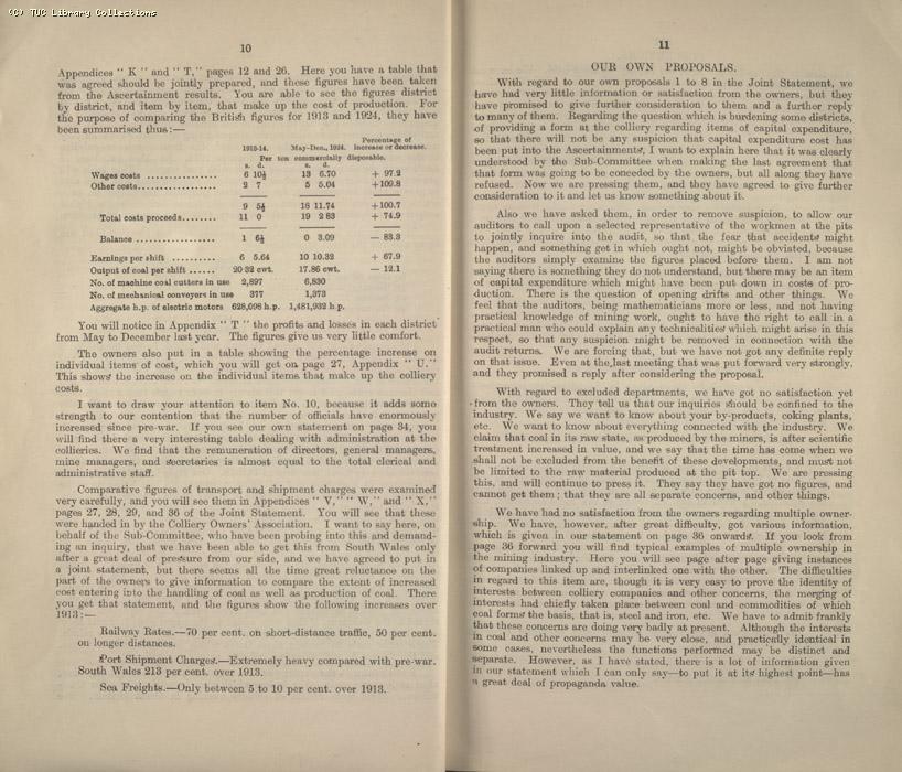 Mining Crisis and National Strike,1925/26 - Miners Federation of GB conference, 20 May 1925