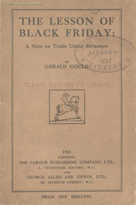 Book - The Lesson of Black Friday