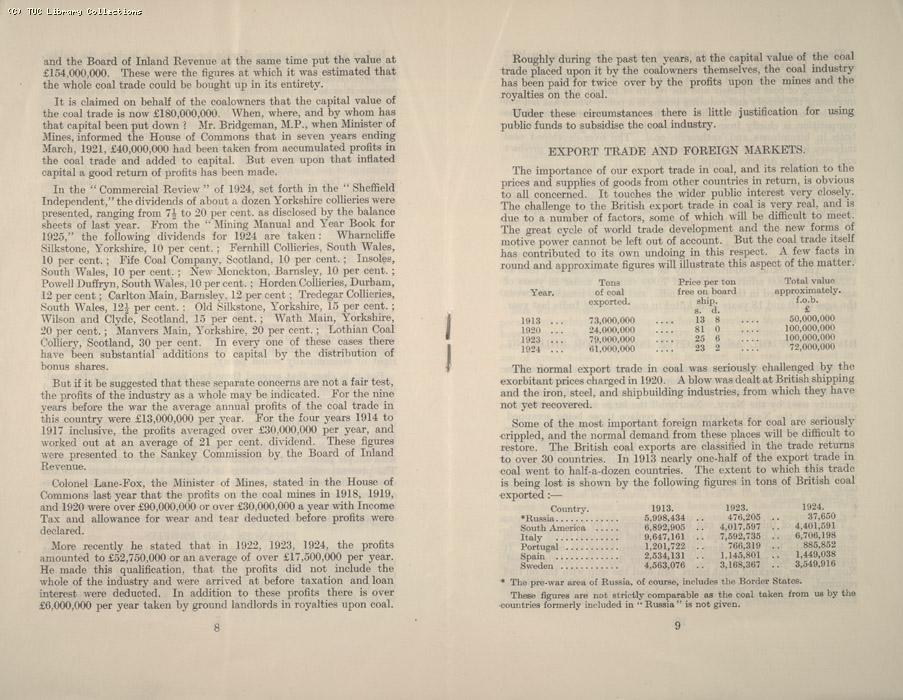 Booklet - Coal under captitalism