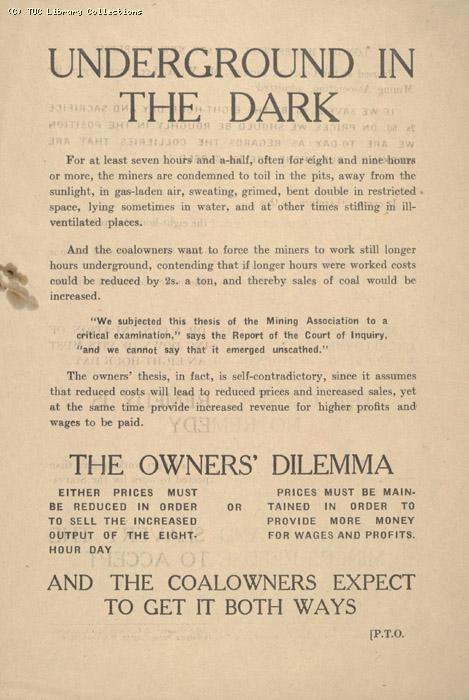 Leaflet - Underground in the Dark