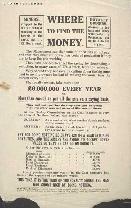 Leaflet - Where to find the money