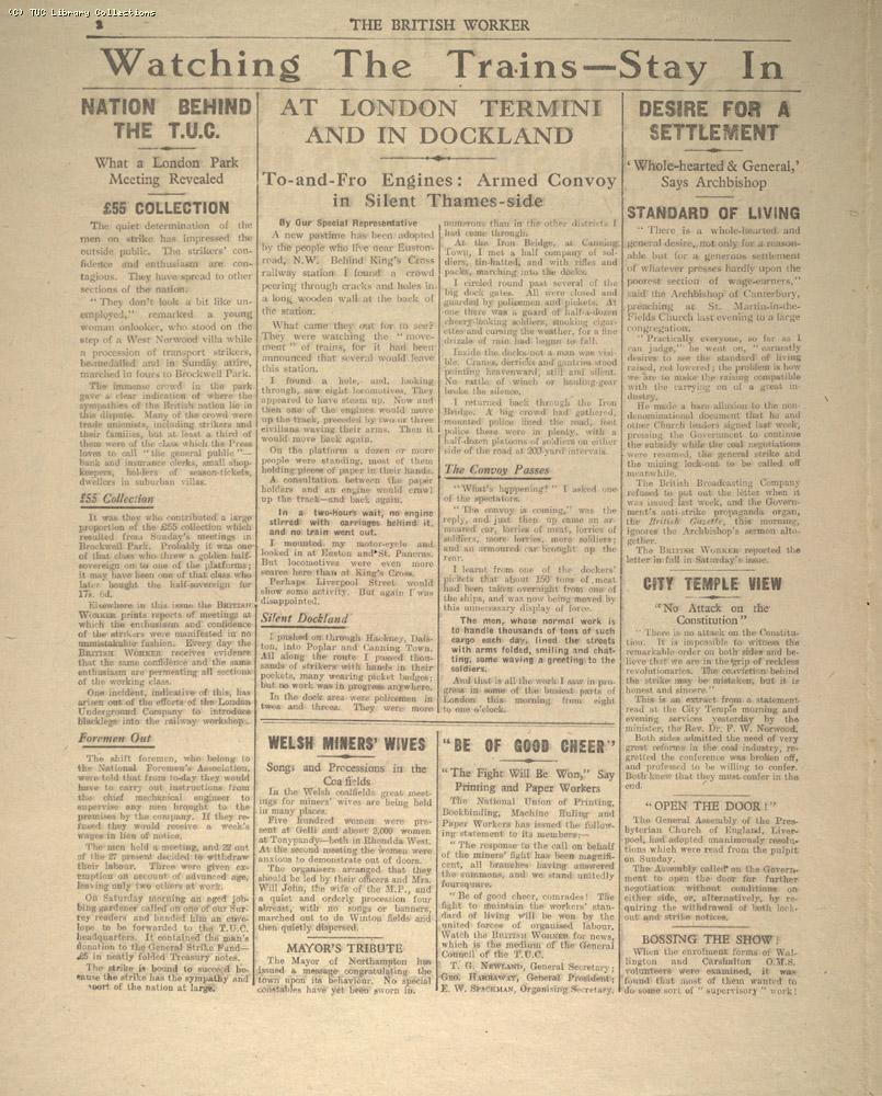 The British Worker, 10 May 1926
