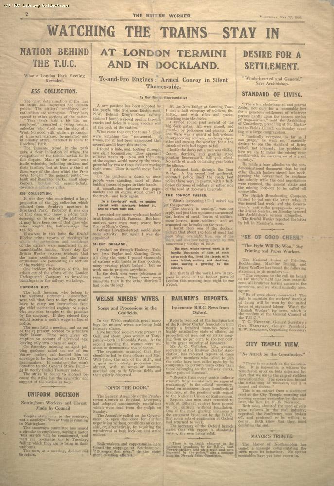 The British Worker (Manchester Edition), 12 May 1926