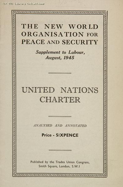 United Nations Charter, 1945