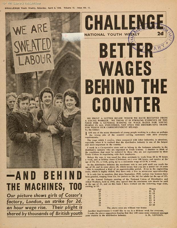 Cossor's strike, 1946