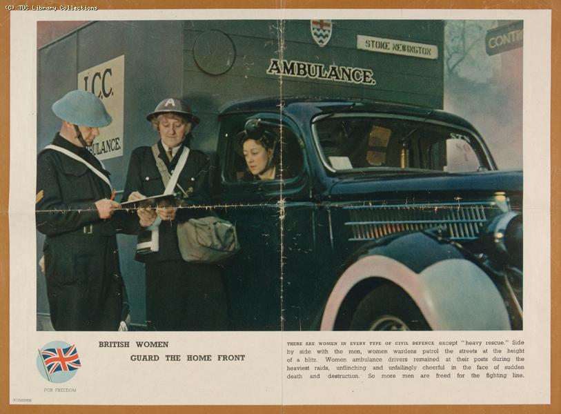 Women in civil defence. 1940-1945