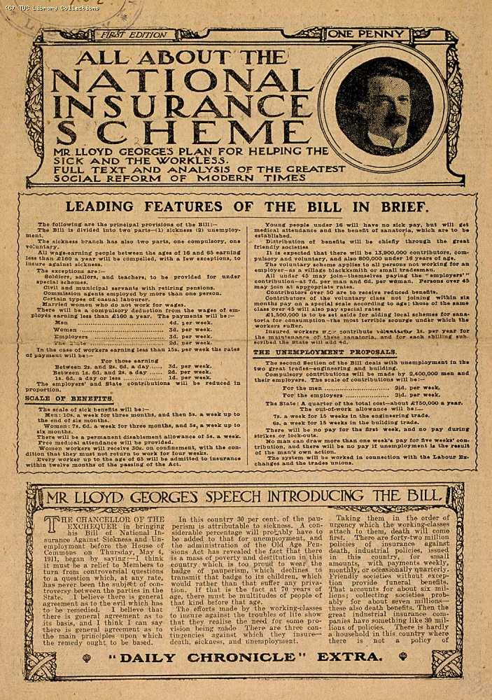 The National Insurance Act of 1911